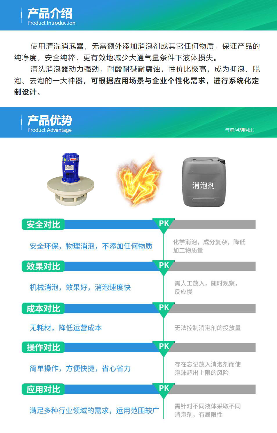 消泡泵3优势